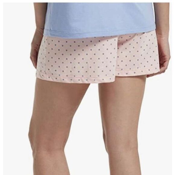 HUE Women’s Medium Printed Boxer Pajama Shorts - Picture 4 of 5